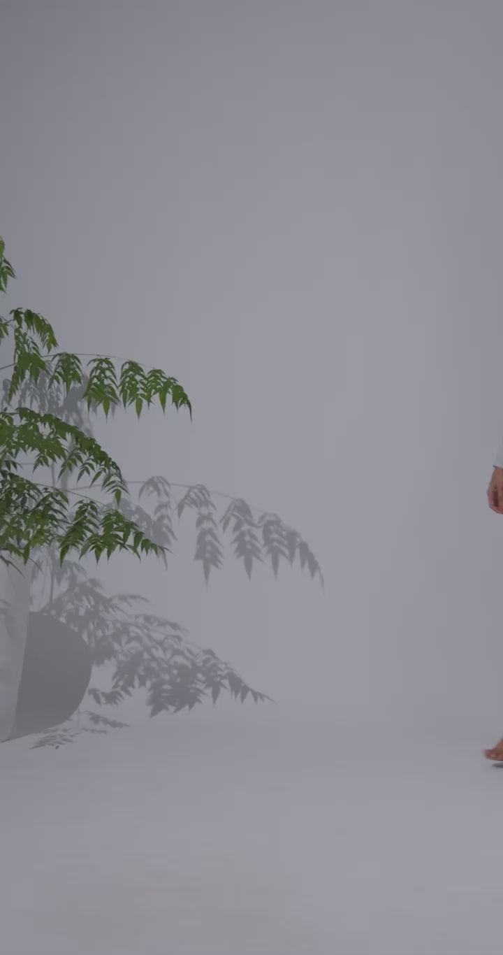 Green Apple Stripe - Oversized Cotton Shirt for Women Women's Shirts Women's Shirts