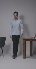 Frost Blue - Premium Cotton Formal Shirt for Men Men's Shirt Men's Shirt