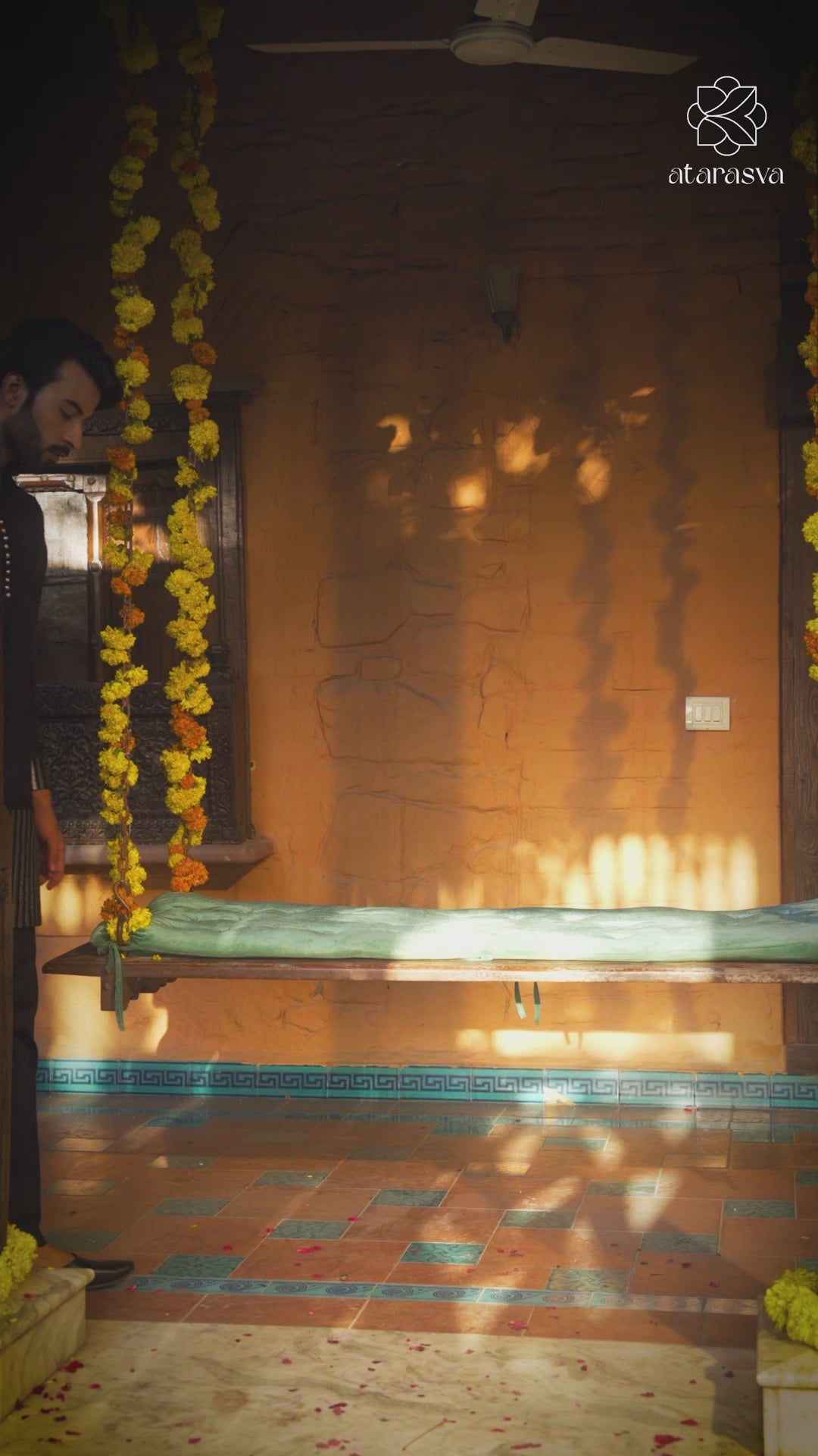 Mannat - Black Silk Silver Strips Co-ords Set for Men with Collar Kurta Pant Set Kurta Pant Set